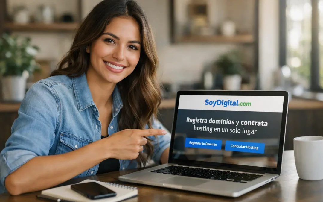 Ahora puedes registrar dominios y contratar hosting directamente en SoyDigital
