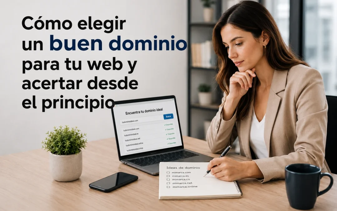 Cómo elegir un buen dominio para tu web y acertar desde el principio